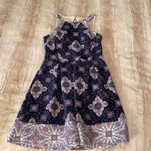 Dress with Keyhole back. Great for Easter.